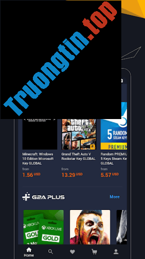 Download G2A cho Android 3.5.4 – Cổng mua game bản quyền giá rẻ – Trường Tín