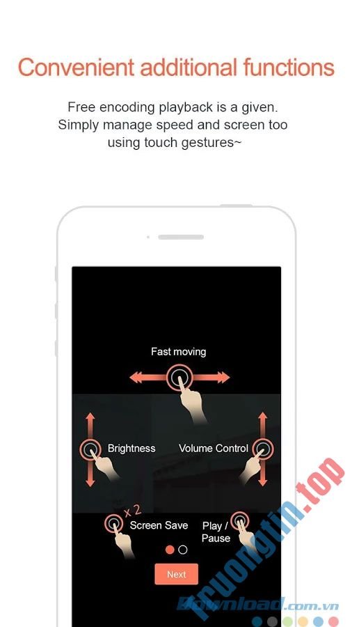 Các&nbsp;lựa&nbsp;chọn&nbsp;playback