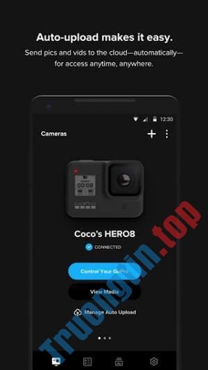 Download GoPro cho Android 7.1 – Kết nối máy quay GoPro với Android – Trường Tín