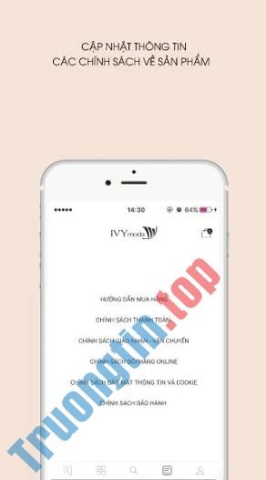 Download IVYmoda cho Android 1.2 – Thiên đường mua sắm dành cho các tín đồ thời trang