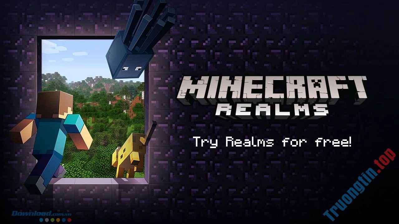 Dùng&nbsp;thử&nbsp;Minecraft&nbsp;Realms