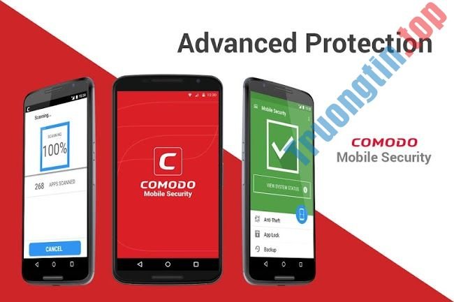 Ứng dụng bảo mật điện thoại COMODO Mobile Security cho Android 