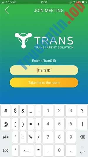 Download TranS cho Android 1.3.7 – Giải pháp họp trực tuyến và đào tạo từ xa