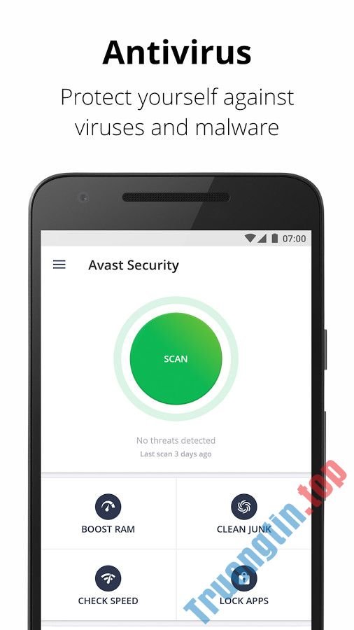 Tính năng quét virus của Avast Mobile Security & Antivirus