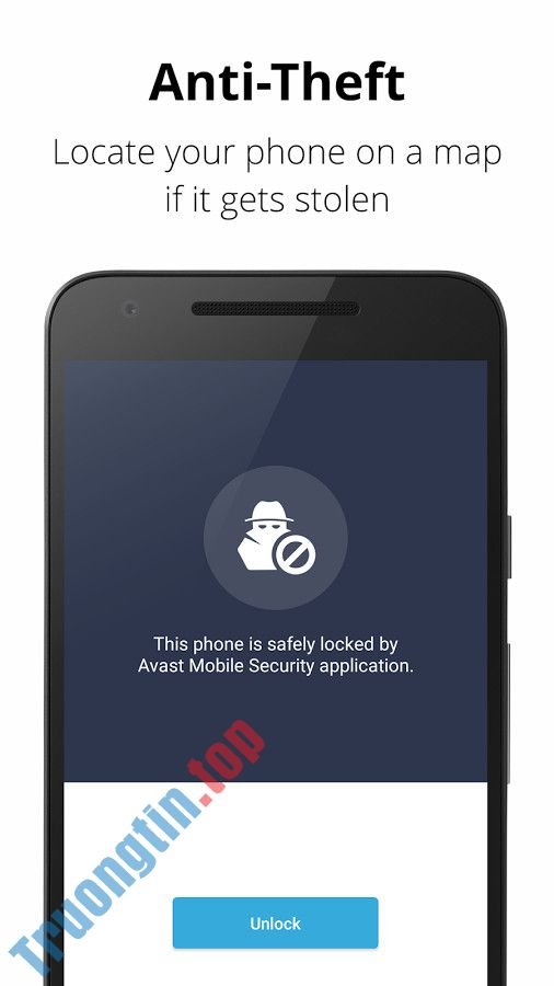 Định vị điện thoại với chế độ chống trộm của Avast Mobile Security & Antivirus 2018