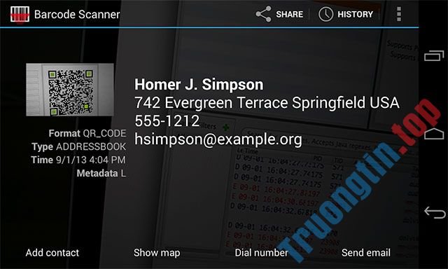Barcode Scanner cung cấp thông tin sản phẩm nhanh và chính xác