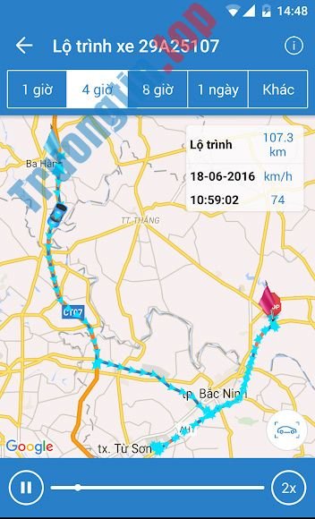 Giám&nbsp;sát&nbsp;lộ&nbsp;trình&nbsp;xe