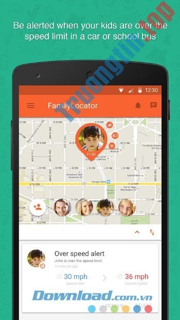 Giới&nbsp;hạn&nbsp;tốc&nbsp;độ&nbsp;với&nbsp;Family&nbsp;Locator&nbsp;&&nbsp;Kids&nbsp;Tracker
