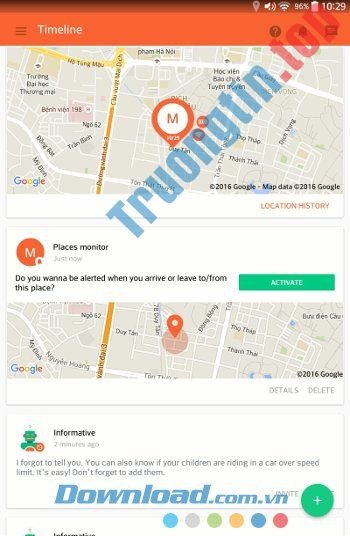 Giao&nbsp;diện&nbsp;chính&nbsp;của&nbsp;ứng&nbsp;dụng&nbsp;Family&nbsp;Locator&nbsp;&&nbsp;Kids&nbsp;Tracker