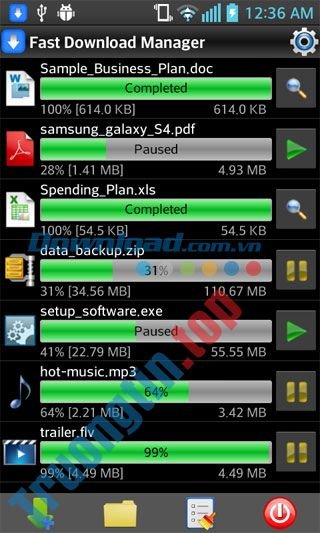 Fast Download Manager cho Android