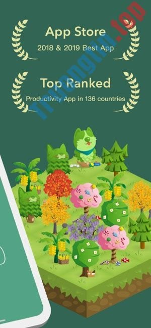 Forest&nbsp;là&nbsp;app&nbsp;sức&nbsp;khỏe&nbsp;với&nbsp;nhiều&nbsp;giải&nbsp;thưởng&nbsp;danh&nbsp;giá