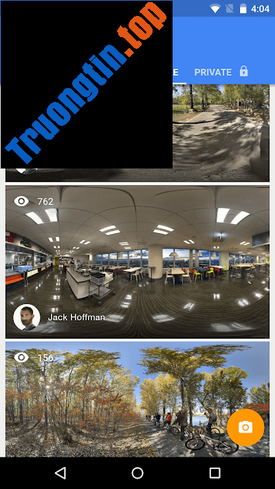 Chế&nbsp;độ&nbsp;xem&nbsp;phố&nbsp;của&nbsp;Google&nbsp;trên&nbsp;Android