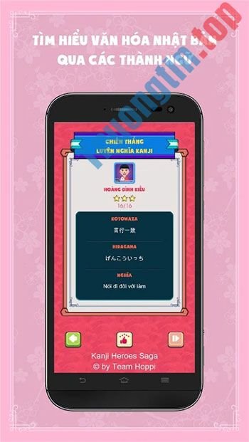 Download Kanji Hero cho Android 1.3.2 – Học chữ Hán tiếng Nhật – Trường Tín