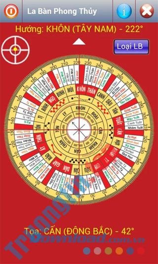 La&nbsp;bàn&nbsp;phong&nbsp;thủy&nbsp;for&nbsp;Android