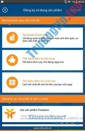 Đăng&nbsp;ký&nbsp;sử&nbsp;dụng&nbsp;ứng&nbsp;dụng&nbsp;MyVIB