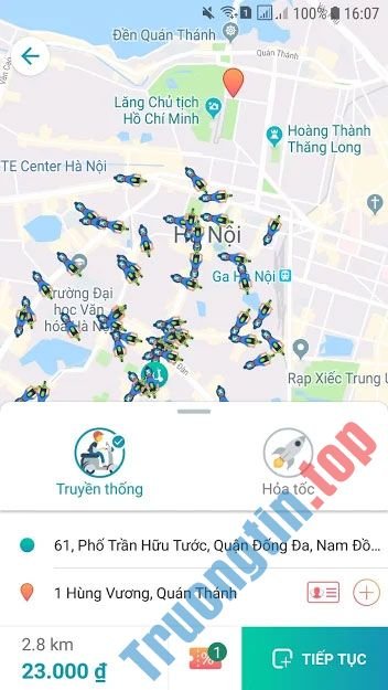 Download Săn Ship cho Android - Ứng dụng ship đồ nhanh - Trường Tín 6 Bản đồ shipper