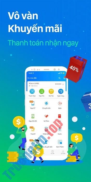 Download Zalo Pay cho Android: Thanh toán trực tuyến tiền điện, nước, Internet…
