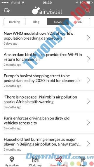 Tin&nbsp;tức&nbsp;mới&nbsp;về&nbsp;môi&nbsp;trường