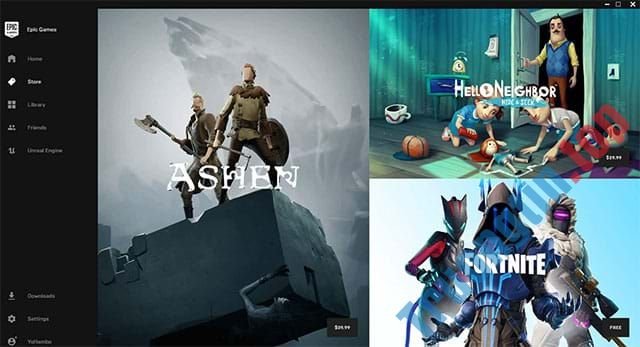 Cửa&nbsp;hàng&nbsp;game&nbsp;Epic&nbsp;Games&nbsp;Store