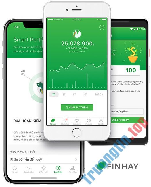 Download Finhay cho Android – Ứng dụng tiết kiệm thông minh – Trường Tín