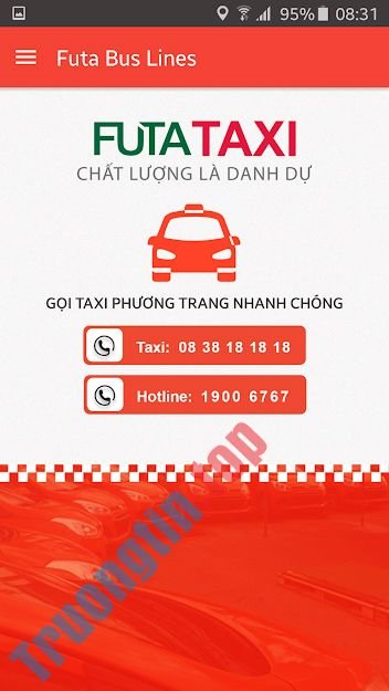 Ứng dụng mua vé xe khách Phương Trang online