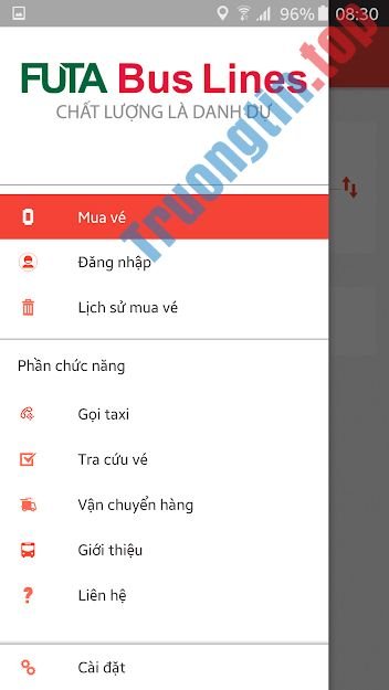 Download FUTA cho Android 7.0.16 – Ứng dụng mua vé xe khách Phương Trang