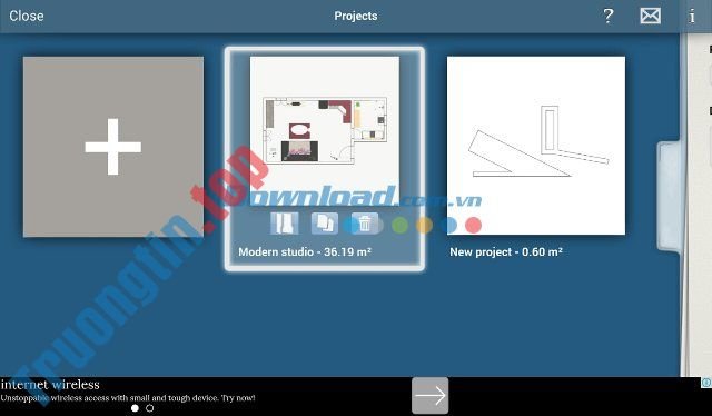 Quản lý các dự án nhà ở với Home Design 3D