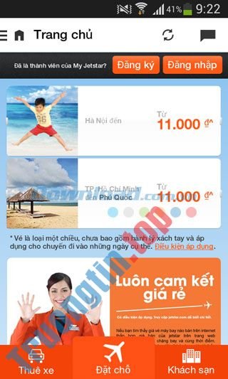 Jetstar&nbsp;Android&nbsp;