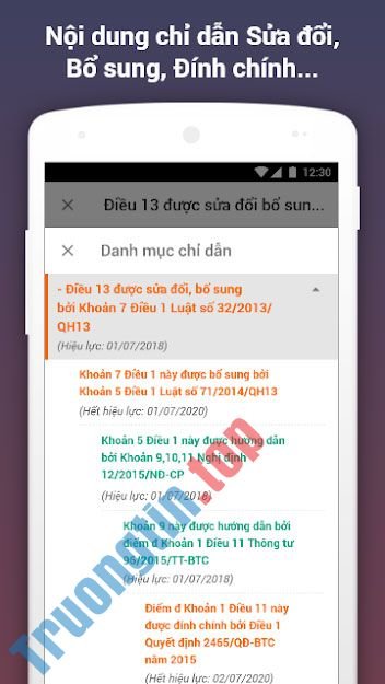 Download Luật Việt Nam cho Android 1.0 – Tra cứu Luật Việt Nam – Trường Tín
