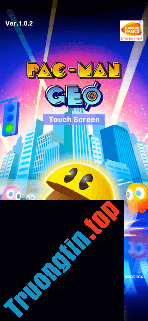 PAC MAN GEO là game Pacman ăn chấm trong bản đồ thế giới thực