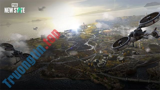 Thế&nbsp;giới&nbsp;mở&nbsp;trong&nbsp;PUBG:&nbsp;New&nbsp;State&nbsp;cho&nbsp;Android