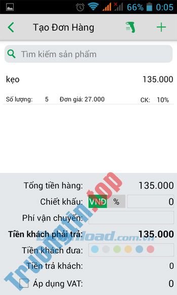 Tạo&nbsp;đơn&nbsp;hàng