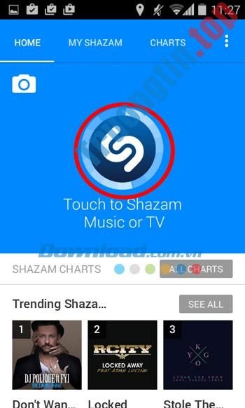 Shazam&nbsp;cho&nbsp;Android