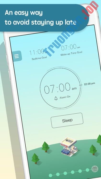 Không&nbsp;bao&nbsp;giờ&nbsp;dậy&nbsp;muộn&nbsp;với&nbsp;SleepTown