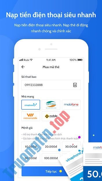 Download VNPT PAY cho Android 1.0.11.2 - Ứng dụng ví điện tử của VNPT 2 VNPT PAY