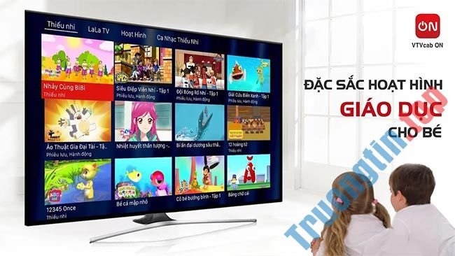 Các&nbsp;chương&nbsp;trình&nbsp;dành&nbsp;cho&nbsp;thiếu&nbsp;nhi