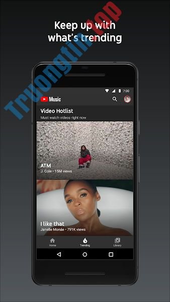 Download YouTube Music cho Android – Nghe nhạc online miễn phí từ YouTube