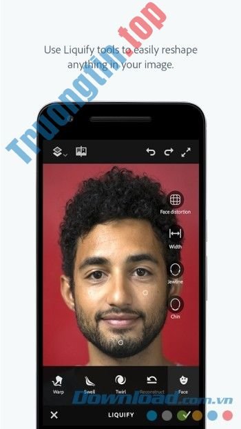 Chỉnh&nbsp;sửa&nbsp;từng&nbsp;điểm&nbsp;trên&nbsp;khuôn&nbsp;mặt&nbsp;