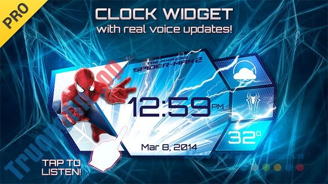 Download Amazing Spider-Man 3D Live WP cho Android 2.13 – Trường Tín