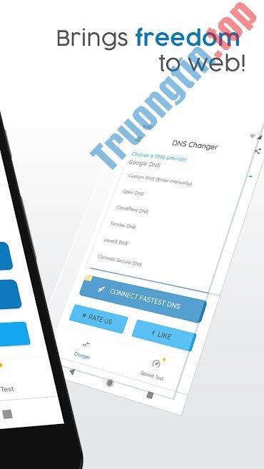 DNS&nbsp;Changer&nbsp;hỗ&nbsp;trợ&nbsp;lướt&nbsp;web,&nbsp;chơi&nbsp;game&nbsp;tuyệt&nbsp;vời&nbsp;hơn