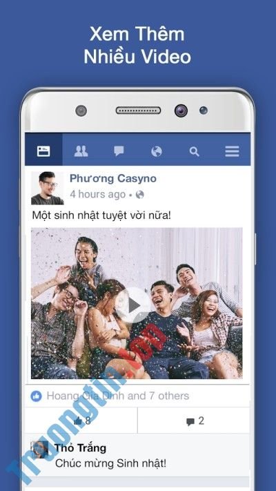 Xem video cực dễ trên Facebook Lite cho Android