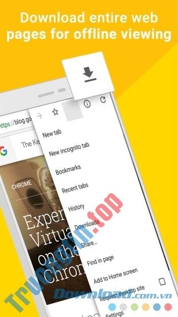 Tải&nbsp;toàn&nbsp;bộ&nbsp;website&nbsp;về&nbsp;đọc&nbsp;offline&nbsp;với&nbsp;Google&nbsp;Chrome&nbsp;cho&nbsp;Android