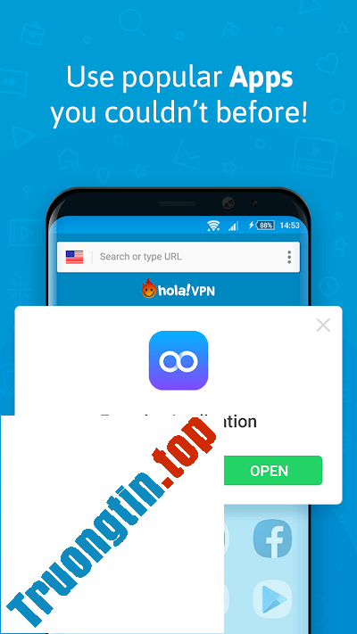 Hola Free VPN cho Android