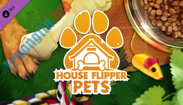 Gói nội dung Pets DLC chủ đề chăm sóc thú cưng cho House Flipper game