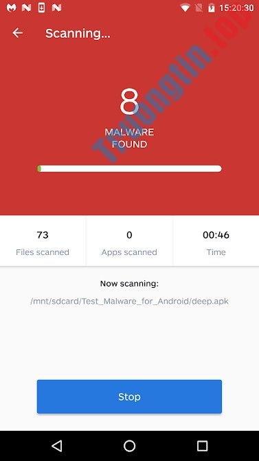 Quét&nbsp;malware&nbsp;trên&nbsp;Android&nbsp;với&nbsp;Malwarebytes
