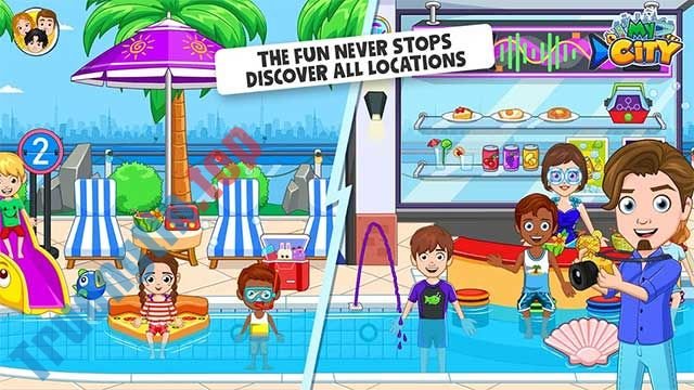 Download My City: Hotel cho Android 1.0.0 – Game Du lịch khách sạn cho bé