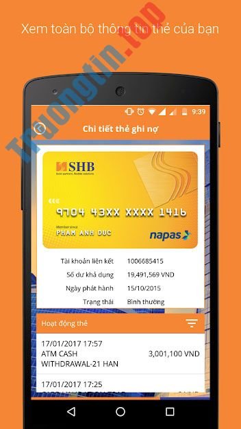 SHB Mobile Banking 3*235630