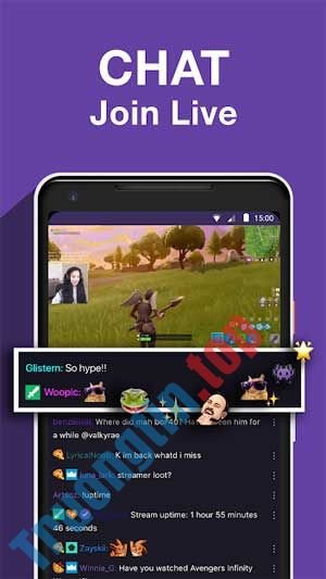 Trò&nbsp;chuyện&nbsp;trực&nbsp;tuyến&nbsp;với&nbsp;game&nbsp;thủ