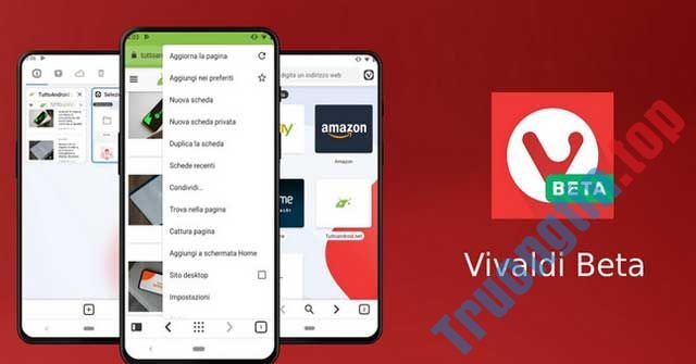 Vivaldi Beta là bản Beta của trình duyệt web miễn phí Vivaldi có khả năng tùy biến cao