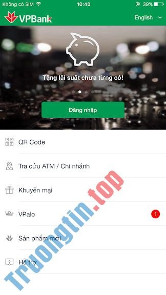 Download VPBank Online cho Android – Ứng dụng ngân hàng điện tử – Trường Tín